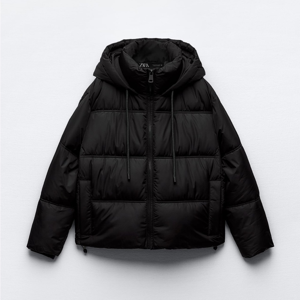 zara puffer